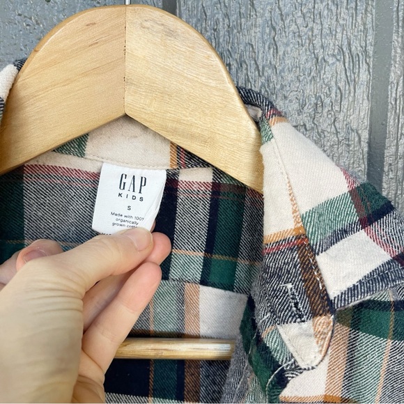 GAP Kids Plaid Flannel Shirt - Multicolor - Picture 5 of 5